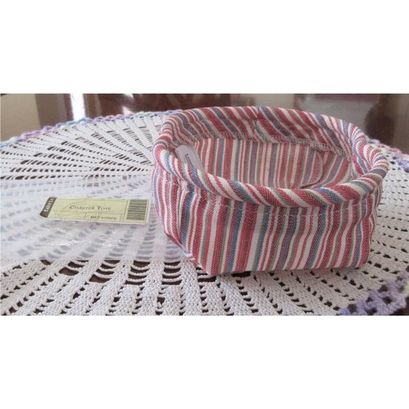 Longaberger Coaster Tote Liner Market Stripe New - Picture 2 of 3